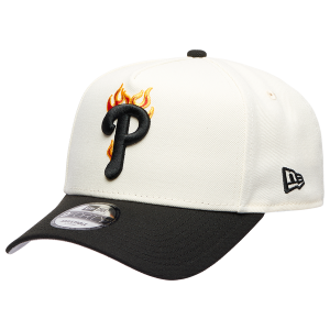 New Era MLB 940 A-Frame Flame Cap - Adult - White/Black