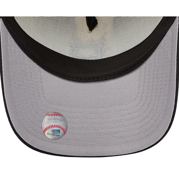New Era MLB 940 A-Frame Flame Cap - Adult - White/Black - Image 5