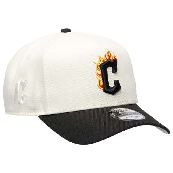 New Era MLB 940 A-Frame Flame Cap - Adult - White/Black - Image 3