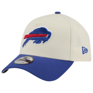 New Era NFL 9FORTY A-Frame Cap - Adult - Chrome/Blue