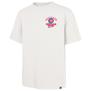 47 Brand Cubs Foundational T-Shirt - Men's - White