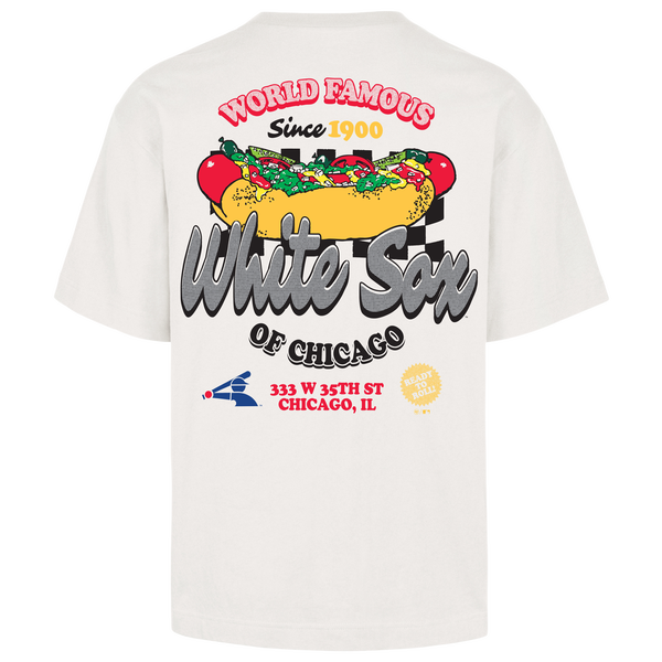47 Brand White Sox Foundational T-Shirt - Men's - Image 2
