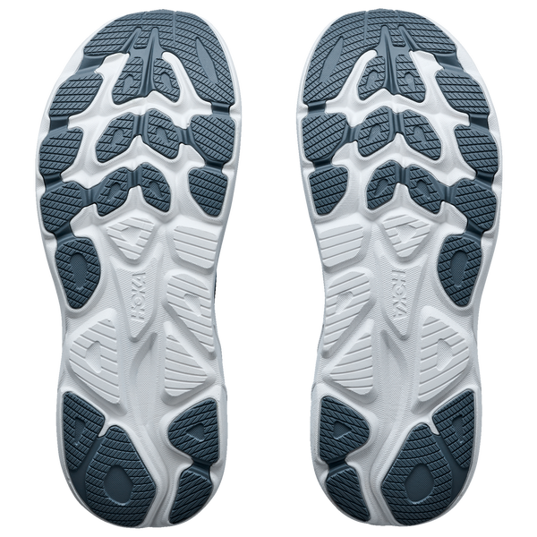 HOKA Clifton 11 - Men's - White/Navy/Blue - Image 5