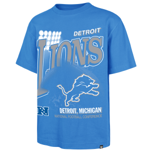 47 Brand Lions Hometown T-Shirt - Men's - Blue Raz