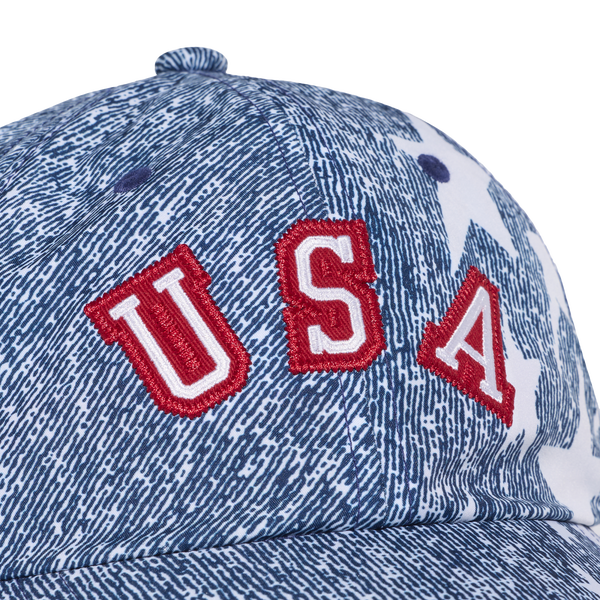 adidas US Denim Graphic Hat - Adult - Blue - Image 3