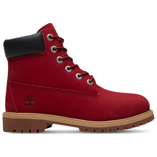 Timberland Premium 6" Waterproof Boots - Boys' Preschool - Medium Red/Red