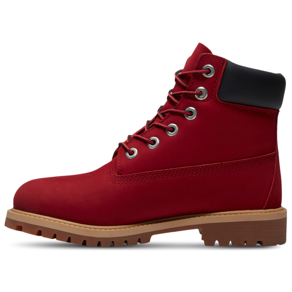 Timberland Premium 6" Waterproof Boots - Boys' Preschool - Medium Red/Red - Image 2