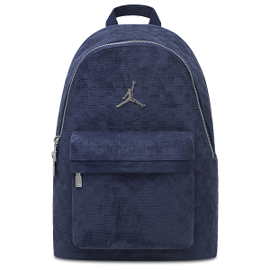Jordan Suede Monogram Backpack - Midnight Navy