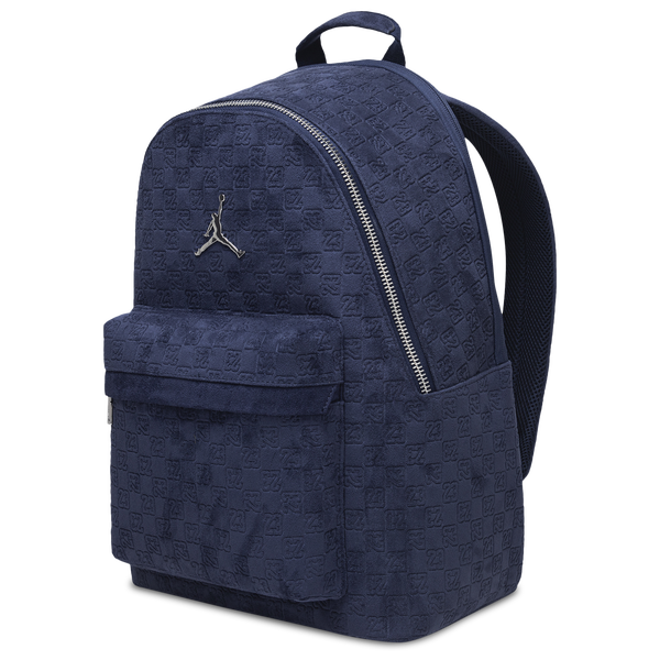 Jordan Suede Monogram Backpack - Midnight Navy - Image 3