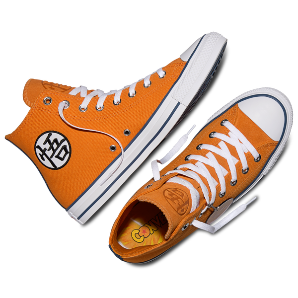 Converse All Star Hi Dragon Ball Z Goku - Men's - Orange/Blue/White - Image 8