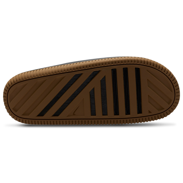 Nike Calm Slides 2.0 - Men's - Black/Medium Gum Brown/Black - Image 4
