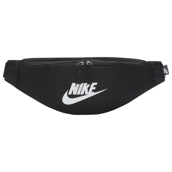 Nike Heritage Waistpack - Black/Black/White - Image 2