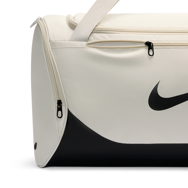 Nike Brasilia Medium Duffel X - Adult - Black/Light Bone/Black - Image 6