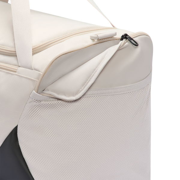 Nike Brasilia Small Duffel - Adult - Light Bone/Black/Black - Image 8