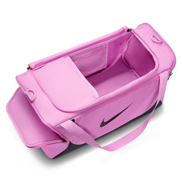 Nike Brasilia Small Duffel - Adult - Lt Magenta/Black/Black - Image 5