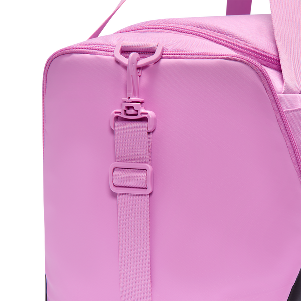 Nike Brasilia Small Duffel - Adult - Lt Magenta/Black/Black - Image 7