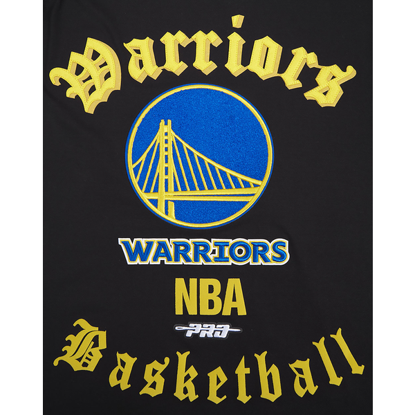 Pro Standard WARRIORS OLD ENGLISH SJ TEE - Men's - Black - Image 5