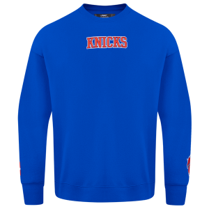 Pro Standard NEW YORK KNICKS SWEATSHIRT - Men's - Royal Blue