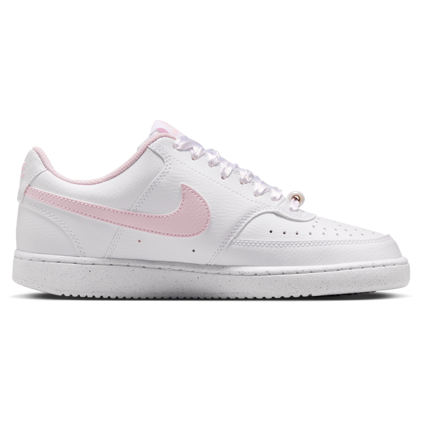 Nike Court Vision Low - Women's - White/Pink Foam