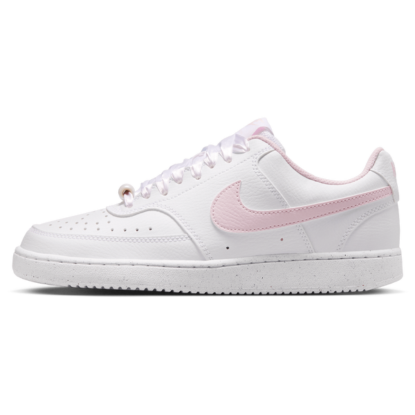 Nike Court Vision Low - Women's - White/Pink Foam - Image 2