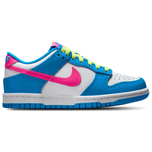 Nike Dunk Low NA - Boys' Grade School - Pink/Photo Blue