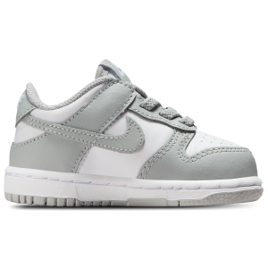 Nike Dunk Low - Boys' Toddler - White/Light Smoke Grey/White