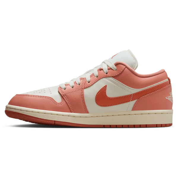 Jordan AJ 1 Low - Women's - Sail/Madder Root - Image 2