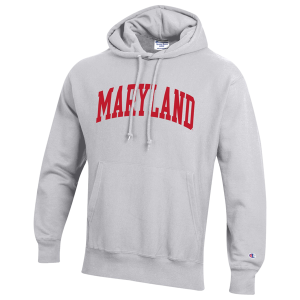 Champion NCAA Reverse Weave Wordmark Hoodie - Men's - Silver Gray