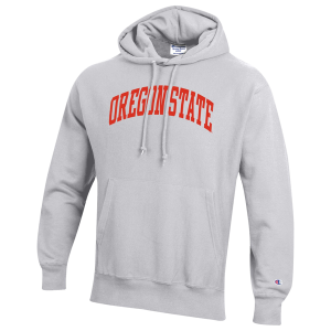 Champion NCAA Reverse Weave Wordmark Hoodie - Men's - Silver Gray