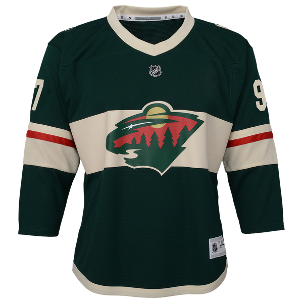 Outerstuff Wild Home Jersey - Boys' Grade School - Fir - Image 2
