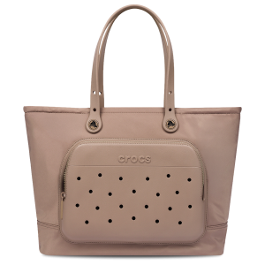 Crocs Large Tote with Pockets - Adult - Latte