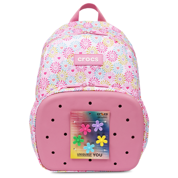 Crocs Back to School Backpack with EVA Front Pocket - Adult - Quiet Rose