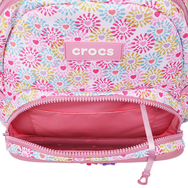 Crocs Back to School Backpack with EVA Front Pocket - Adult - Quiet Rose - Image 8