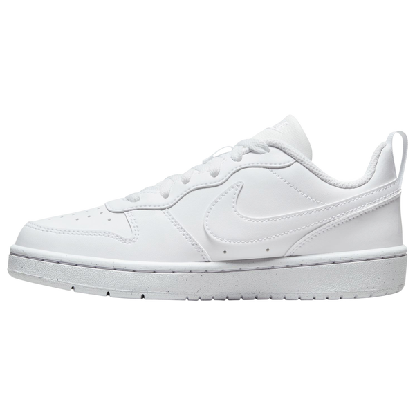 Nike Court Borough Low Recraft - Boys' Grade School - White/White - Image 3