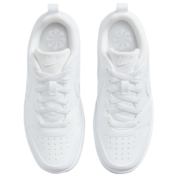 Nike Court Borough Low Recraft - Boys' Grade School - White/White - Image 5