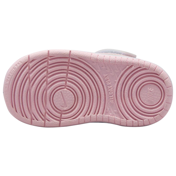 Nike Court Borough Low Recraft - Girls' Toddler - White/Pink Foam - Image 6