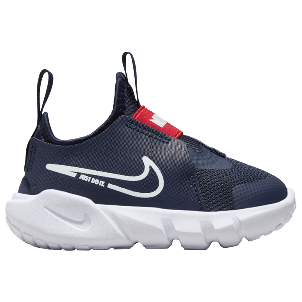 Nike Flex Runner 2 - Boys' Toddler - Picante Red/Midnight Navy/White