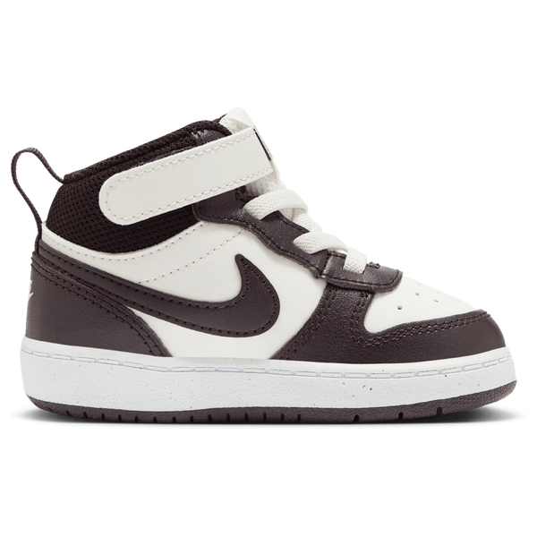 Nike Court Borough Mid 2 - Boys' Toddler - Burgundy Ash/White/Sail