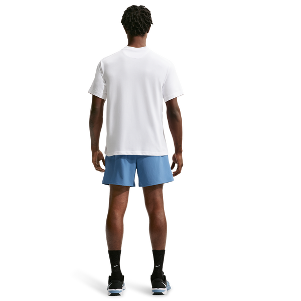 Nike Unlimited 5 Inch Unlined Shorts - Men's - Indigo Storm/Indigo Storm/Black - Image 4