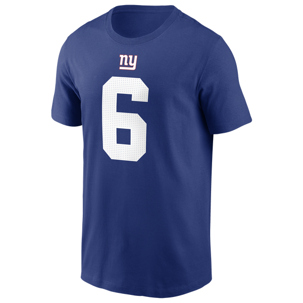Nike Giants Name & Number T-Shirt - Men's - Rush Blue - Image 2