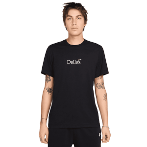 Nike Dallas Short Sleeve Crew T-Shirt - Men's - White/Black