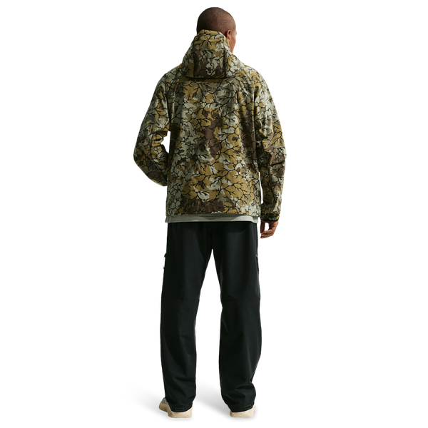 Nike Dri-FIT Tech Woven AOP Full-Zip - Men's - Olive Flak/Black - Image 4