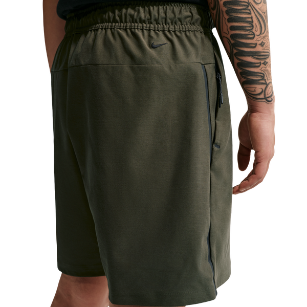 Nike Tech Shori Knit Shorts - Men's - Cargo Khaki/Black - Image 2