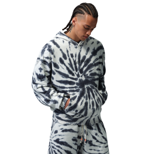 Jordan Brooklyn Festival TD Fleece Pull Over - Men's - Off Noir/Sail/Black