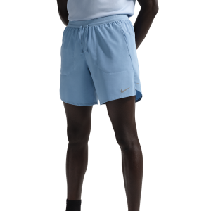 Nike Dri-FIT Stride 7in Brief-Lined Shorts - Men's - Work Blue/Reflective Silver