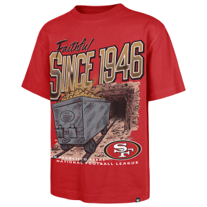 47 Brand NFL 49ers Wilderness T-Shirt - Men's - Red
