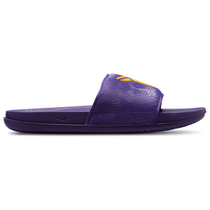 Nike Kobe Off Court Slides - Men's - Court Purple/University Gold