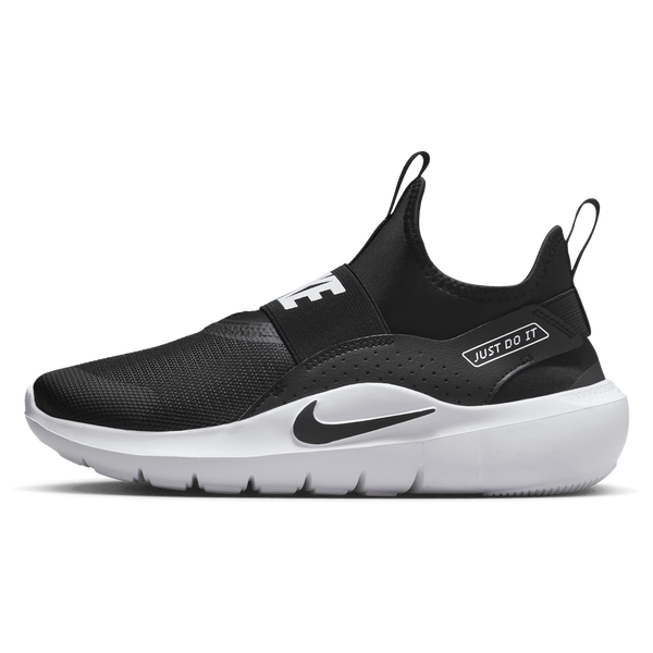 Nike Flex Runner 4 - Boys' Grade School - Black/White/Black - Image 2