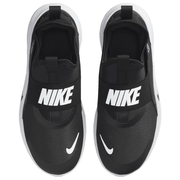 Nike Flex Runner 4 - Boys' Grade School - Black/White/Black - Image 4