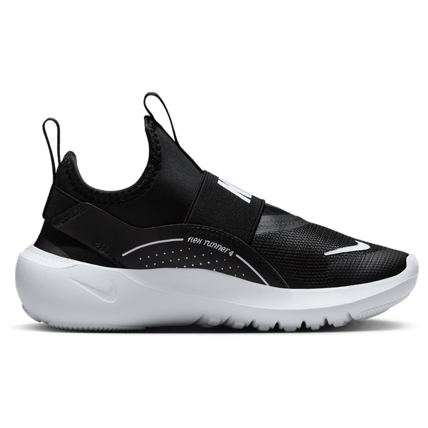 Nike Flex Runner 4 - Boys' Preschool - White/Black